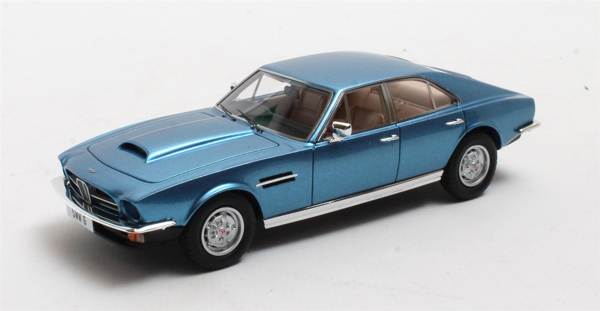 Aston Martin Lagonda S1 1974-1975 Blauw Metallic - 1:43